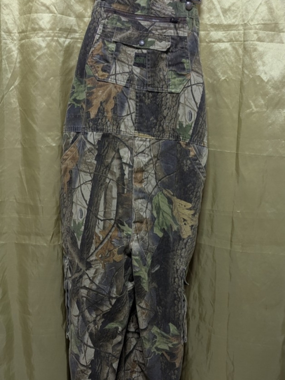 90s Realtree Liberty Camo Overalls